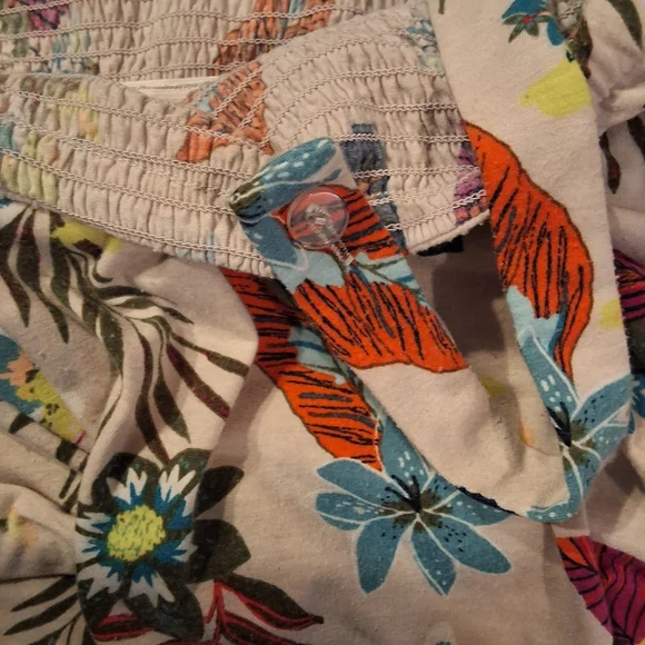 Multicolor Terra and sky tropical dress 4x - Picture 4 of 5